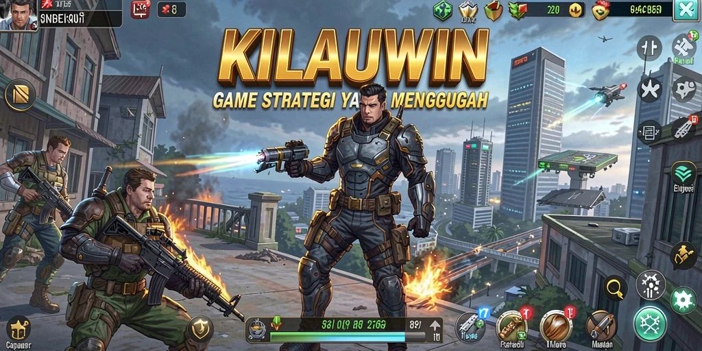 Tampilan strategi seru dalam KILAUWIN yang menantang.