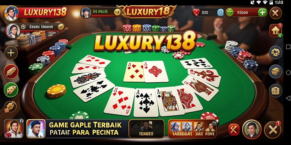Tampilan gameplay seru dan kompetitif dalam LUXURY138.