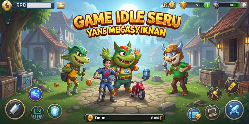 Tampilan gameplay RP8 yang menarik dan penuh warna.