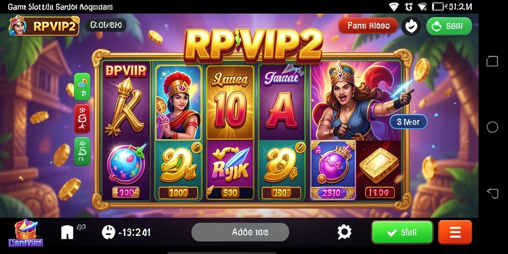 Screenshot RPVIP2 menampilkan gameplay Seru dan Menyenangkan.