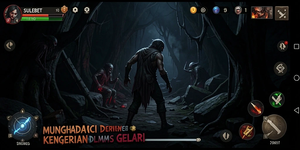Tampilan gameplay SULEBET yang mencekam dan penuh ketegangan.