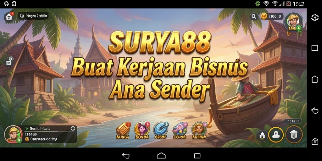Tampilan gameplay SURYA88 yang menggambarkan keseruan dan strategi Tycoon.