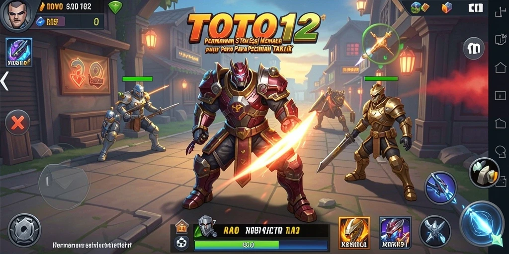 Gameplay TOTO12 yang intens dan penuh strategi.