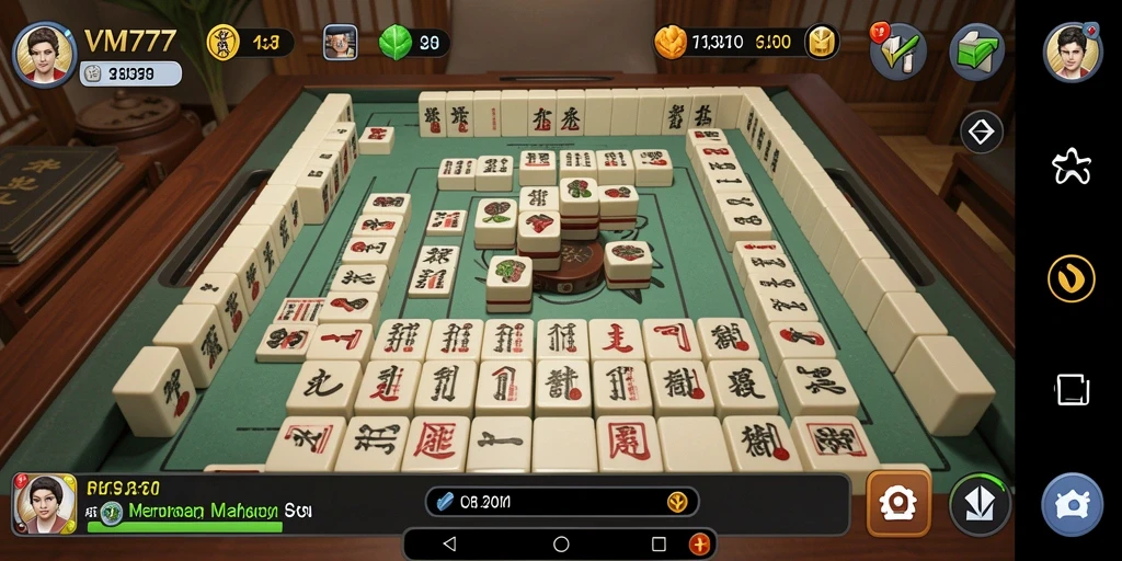 Tampilan menarik dari permainan Mahjong yang penuh tantangan.