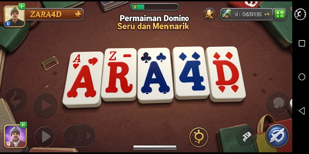 Tampilan gameplay menegangkan dalam ZARA4D di layar smartphone.